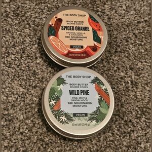 The Body Shop Spice Orange & Wild Pine Body Butter Duo